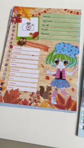 [1PAK] ISI 20 Lembar KERTAS BINDER LOOSE LEAF FELICIA FANCY MOTIF KARAKTER ANAK ukuran A5