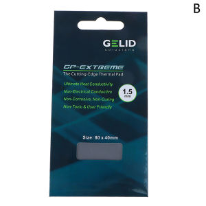 High Efficiency GELID 15W MK Thermal Silicone Pad for Gaming CPU GPU Low Thermal Resistance for Computer Electronics
