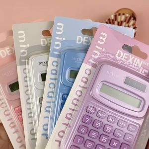 เครื่องคิดเลขขนาดเล็กน่ารักๆ แบบพกพา สำหรับนักเรียน สำนักงาน
