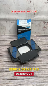 Bendix DB-2380 GCT Kampas Rem Depan Brake Pad Fortuner VRZ 16-On Hilux Revo Double Cabin 15-On