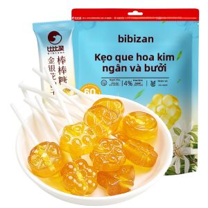 BIBIZAN | Kẹo mút Honeysuckle Grapefruit Vitamin C 0 Fat