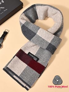 Warm Gift Winter Scarf Pure Wool
