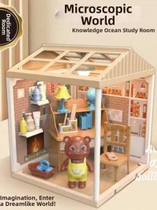 DIY 3D Room Model Assembly Toy