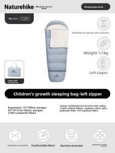 NatureHike | Thickened Winter Warmth Childrens Sleeping Bag