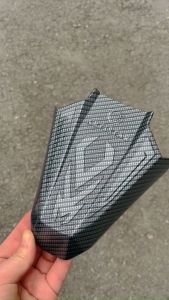 Ốp Chụp đuôi AB (Cóc đèn/Ốp đèn soi biển số) Cacbon và Xi cho xe Honda AB 2023 Chống Xước-chính hãng Artistar