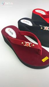 SANDAL WEDGES WANITA JEPIT TINGGI 5CM SANDAL WANITA EMPUK NYAMAN HALUS MODEL TERBARU TERLARIS MURAH BERKWALITAS SANDAL ANTI SLIP SIMPEL ELEGANT SANDAL JEPIT FLIP FLOP SANDAL RUMAHAN