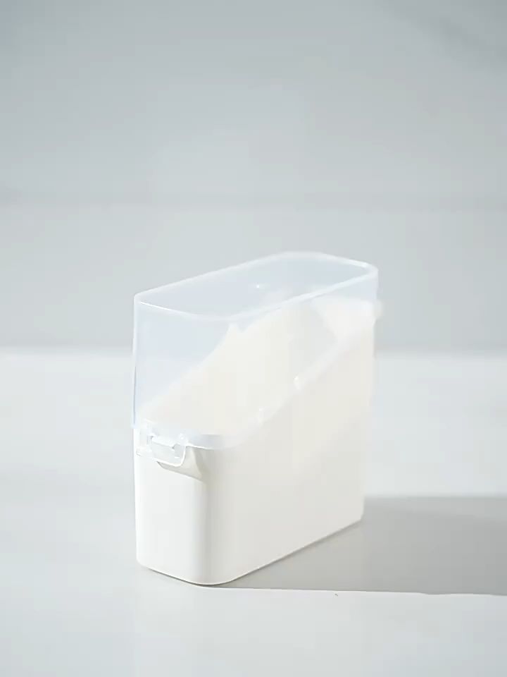 Kitchen Seasoning Storage Box with Lid Refrigerator Side Door Storage Organizer Tomato Sauce Cheese Slices Container Kitchen Space Saver Box