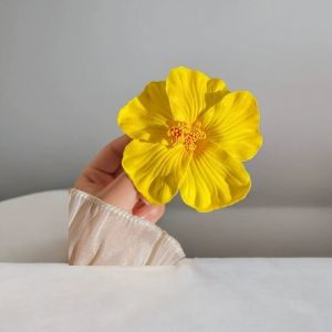 กิ๊บติดผมดอกไม้ฮาวาย ดอกลีลาวดี ดอกชบา กิ๊บติดผมเจ้าสาว กิ๊บติดผมดอกกุหลาบ เครื่องประดับผม ของขวัญสำหรับการเดินทางไปเที่ยวทะเลช่วงฤดูร้อน