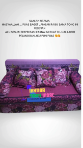 Inoac sofabed nomor 2 Sofa Ruang tamu 200x160x20cm sofa bed lipat garansi 10thn Tipe busa EON LG D23