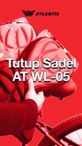 Cover Saddle Atlantis WL-05 Comfort Gel Sarung Jok Sepeda Tutup Sadel