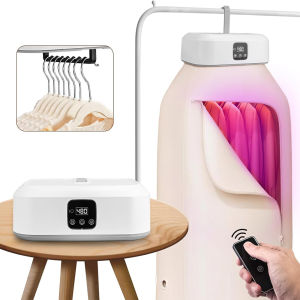 เครื่องอบผ้าไฟฟ้าแบบพกพาสามารถพับเก็บได้เครื่องเป่าเสื้อผ้าแบบพกพาสามารถพับเก็บได้ฆ่าเชื้อ UV