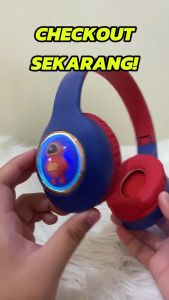 Avvic YDM55 Headphone Bluetooth Spacecraft Design Wireless Headset Stereo RGB Light Hifi Sound Music