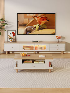 HETU | Minimalist Luxury Living Room TV Cabinet Storage
