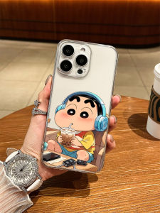 เคสโทรศัพท์ซิลิโคนน่ารักสไตล์การ์ตูนของ Koi Milk Tea สำหรับ Apple iPhone 17/16/15 pro Max/14/13 Mini/12/XS Max/XR/8 plus