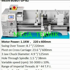 Mesin bubut besi type mini lathe B2 kwalitas terbaik