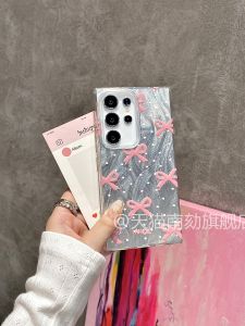 เคสโทรศัพท์ Samsung S25 Ultra แบบ Electroplating สำหรับผู้หญิง เคสโทรศัพท์ดีไซน์เก๋ไก๋ ปกป้องไม่ซ้ำใคร รุ่น S24S23PlusA14