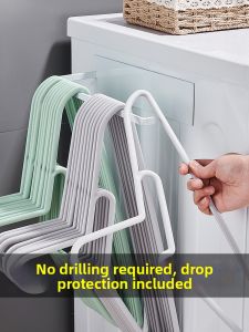 Auzzo | Sun-drying Clothes Hanging Multifunctional Stainless Steel Hook Shelf
