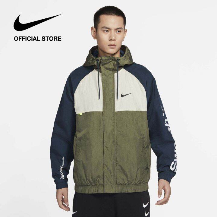 Nike hooded 2024 woven jacket