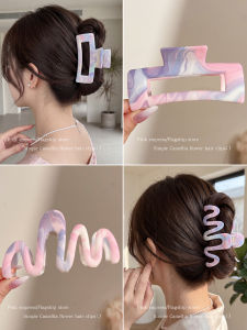 PINK EMPRESS | Large Hair Claw Clip Gradation Color Hair Accessory