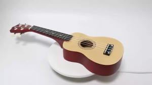 21 inch Ukulele Guitar Original wood Ukulele Spruce Basswood Soprano 4 Strings Guitar Uke Kids Full Basswood