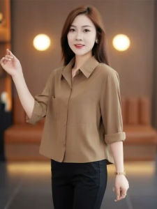 Best Selling Shirt Womens Accessible Luxury Spring & Fall 2024 New Arrival Small Womens Casual Shirt Autumn Clothing Long Sleeve White Shirt