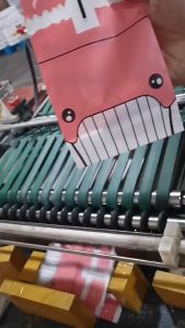 Túi đựng bánh kẹo thủ công có dây rút hoạ tiết Giáng sinh 50 túi/sp - VUA BAO BÌ