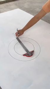 Thước Đo Góc Vạn Năng Điều Chỉnh 180 Độ Thép Hợp Kim Cao Cấp Chuyên Dụng Thước Đo Góc Thợ Mộc Kỹ Sư Tiện Lợi Chính Xác
