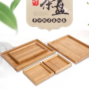 Bamboo Tray Serving Tray Bamboo Tray Food Tray Coffee Tray Talam Kayu Dulang Makanan Dulang Kayu Aesthetic 木托盤