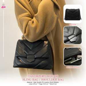 BISA COD Tas Keren Import Sling Bag / Shoulder Bag / Hand Bag High Quality Tas Import MD1206 Koleksi Tas Kerenz