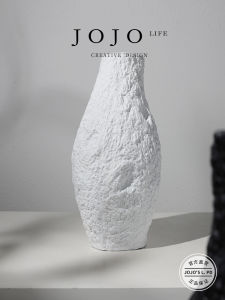 French Vintage Dried Flower Vase Decorative Accessories Entrance Living Room Coffee Table Resin Material Home Decoration