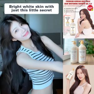 PREMIUM KOREAN GOAT MILK SKIN WHITENING SHOWER GEL 5.0/Premium Goat Milk Body Wash 800ml