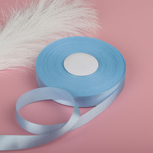 Handmade 2cm Ribbon Hair Tie Red Blue Pink Green Colorful Gift Packaging Butterfly Knot Fabric Accessories for Home Sewing DIY