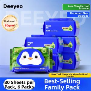 DEYOU | For Men and Women Family Use Wet Toilet Paper Suitable for Pregnant Women
