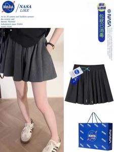 Ballet Style High Waist Wide Leg Short Pants Womens Summer 2025 New Sport Casual Versatile Skirt Pants Elastic Waist Hot Pants