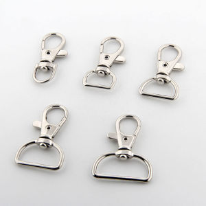 Zinc Alloy Fish Mouth Buckle Hardware Accessories for Bags Keychains Lanyards Spring Clasps Fashionable Jewelry Parts