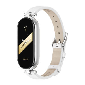 mijobs | Strap for Mi Band 10 9 8 7 6 5 Ladies Watchband for Mi Band 9 Leather Wristband For Mi Band 8 Watch Strap
