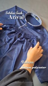 Ar-Rival Koko Kurta Setelan Anak Laki-Laki Bahan Katun Premium Super Adem & Nyaman