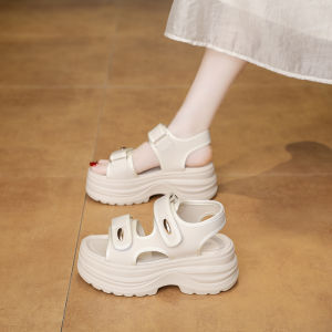 DINGMUYI | Dép Sandal Gót Dày Nhẹ Nhàng Thời Trang cho Phụ Nữ Bé 7cm