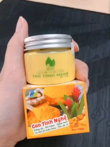 Kem Nghệ Thiên Nhiên Kem Nám Kem Cao Nghệ Ngân Bình 100ml Sạch Mụn Sạch Nhờn Mờ Thâm Nám Trắng Sáng Da