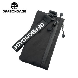 OFFBONDAGE | OFFBONDAGE Portable Wallet Card Bag Ultra-Light Stylish Sports Mini Credit Card Wallet with Hang Lock Compact Storage Bag
