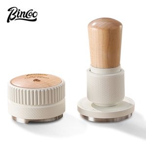 BINCOO Coffee Tamper Set Impact Hammer Espresso Constant 30lb Press Hammer Set Coffee Machine Accessories 51MM/58MM