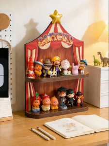 ARTPIONEER | Circus Antique Style Figure Display Shelf