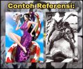 Jual jasa gambar ANIME SIMPEL (full body/hard referensi). 
