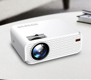 [1 year warranty] Same screen version Mobile Phone Projector WIFI 1080P LCD Projector Mobile Phone Wireless With Screen U Disk Windows Apple Computer General Intelligent Operating System 4K Video Mini Projector Portable