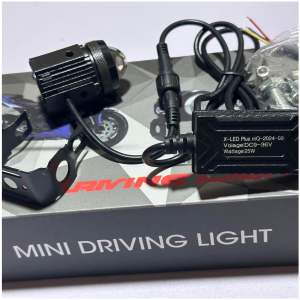 ĐÈN TRỢ SÁNG MINI Bi Cầu Mini X-LED Plus Xe Máy Chính Hãng Nguồn Nhôm COST VÀNG PHA TRẮNG VỎ CNC SÁNG MẠNH BH 12 THÁNG