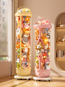 XINGYOU | Attractive Transparent High Capacity Zipper Design Storage Bucket