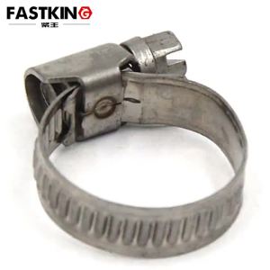 5pcs/bag 9mm Wide 304 Stainless Steel Screws With Hose Clamp Automotive Fuel Hose Clamp Pipe Clamp Worm Gear Hose Clamp