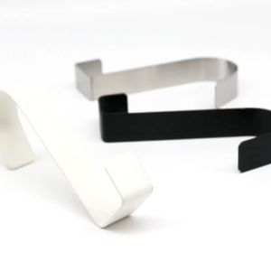 Multi-Purpose Hooks Kitchen Cabinet Door Back Hook Hanging Rack Clothes Coat Hat Towel Hanger Storage Hook Bathroom Accessories