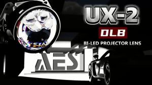 Paket Lengkap Sepasang Lampu Biled AES UX-2 DLB 3 inch 75 Watt