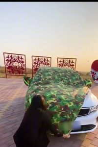 Bạt phủ ô tô Cao Cấp- Bạt Trùm Xe Hơi Có khóa kéo mở cửa loại dày 3kg 3 Lớp Chống Xước Chống Nắng Mưa